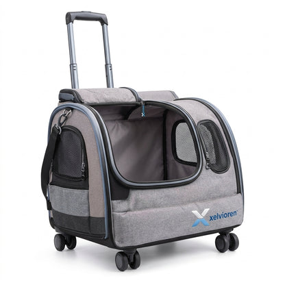 Xelvioren™ PawPort Rolling Pet Cabin