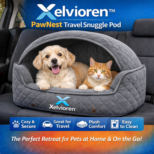Xelvioren™ PawNest Travel Snuggle Pod