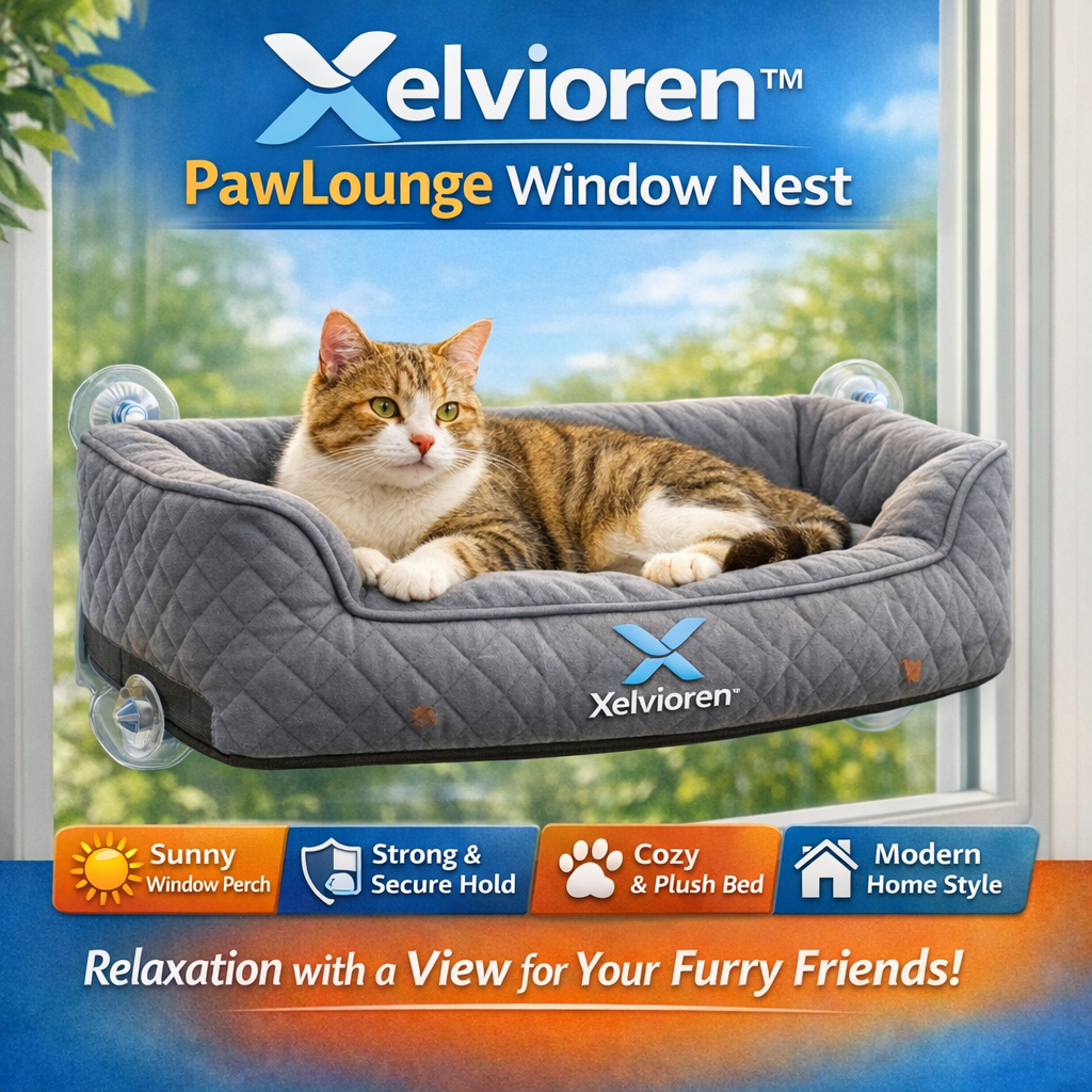 Xelvioren™ PawLounge Window Nest