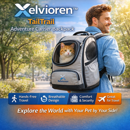 Xelvioren™ TailTrail Adventure Carrier Backpack