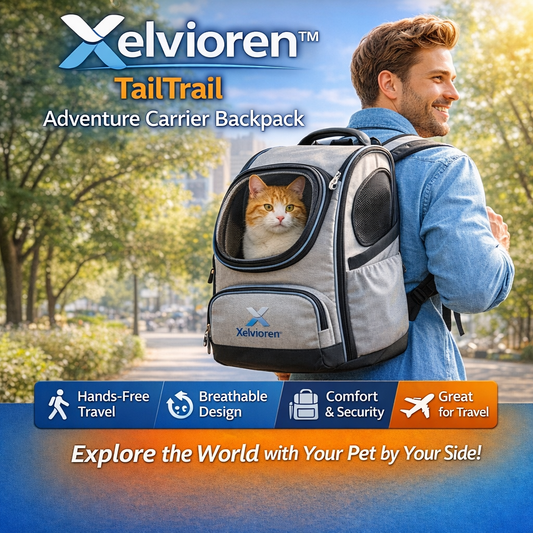 Xelvioren™ TailTrail Adventure Carrier Backpack